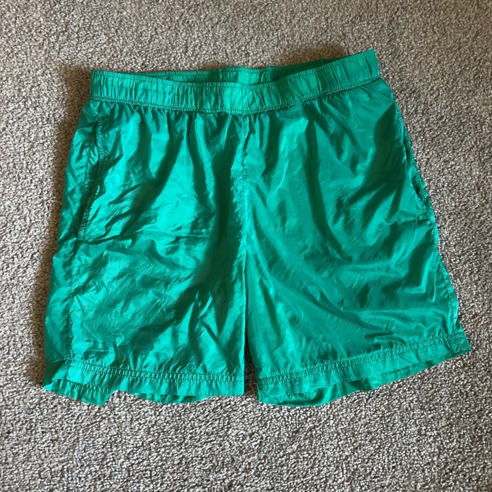 Playboy x pacsun shorts mens small blue green nylon casual trendy‎ y2k retro